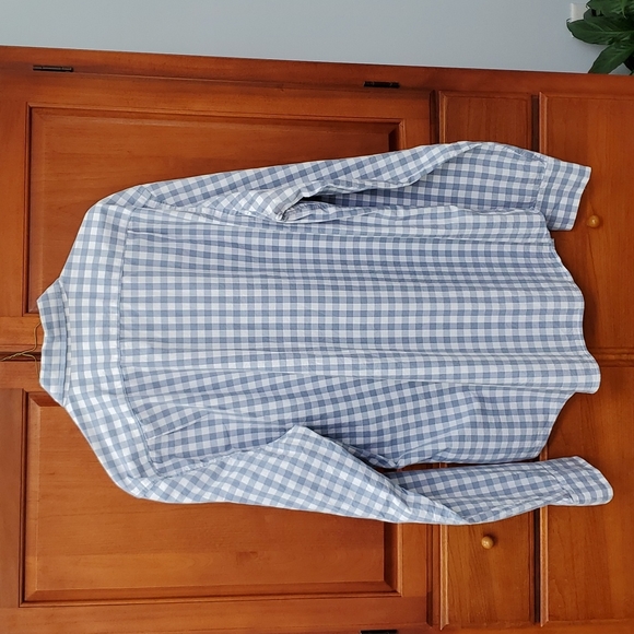 J. Crew Men's Grey Buffalo Check Shirt, Size XL - Picture 2 of 9